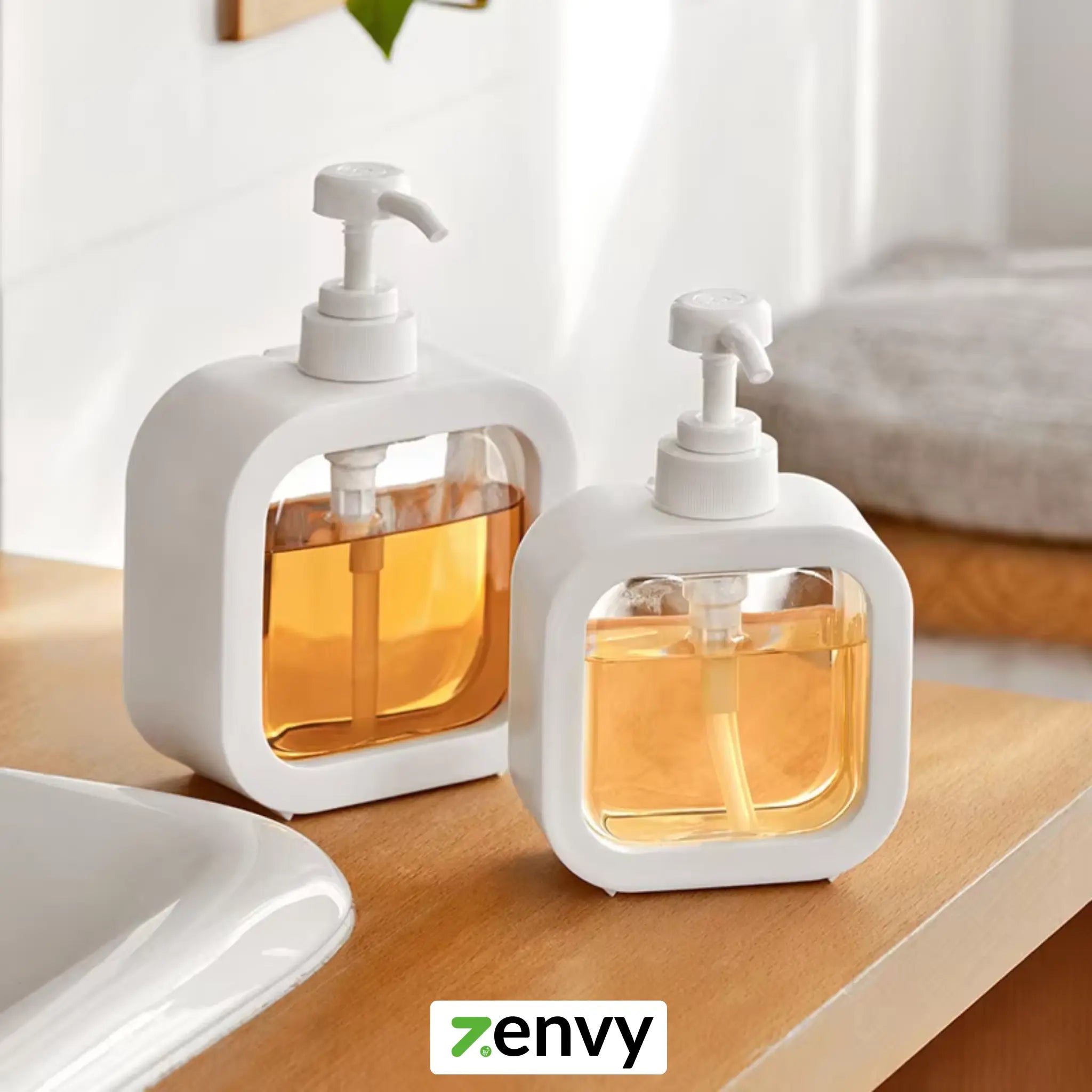 Soap Dispenser Sri Lanka | Refillable Square Liquid Soap Dispenser